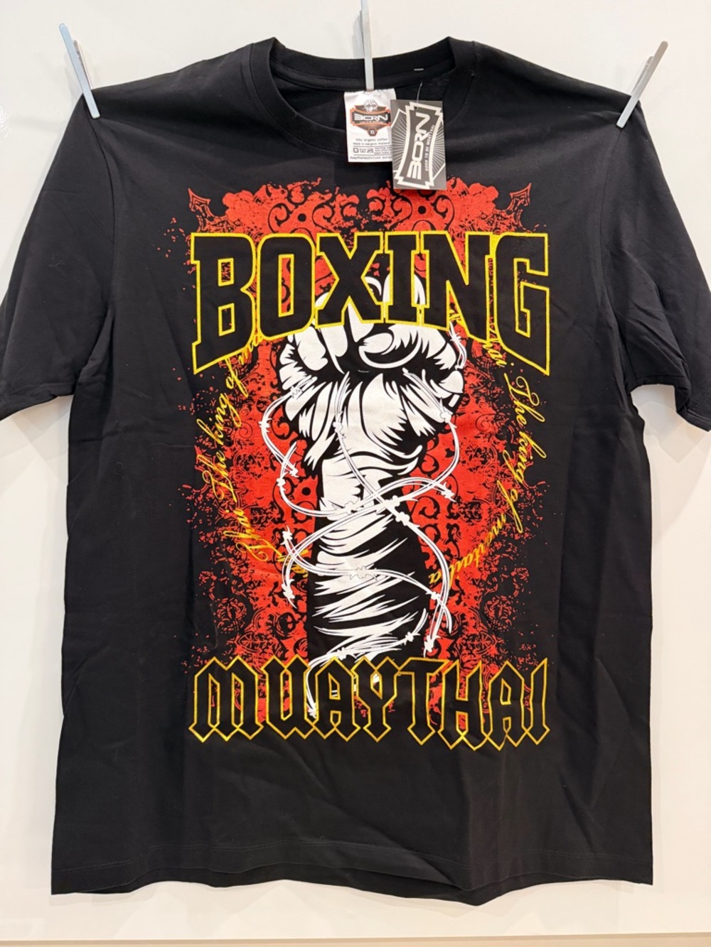 Born Boxing Muay Thai Graphic Tee